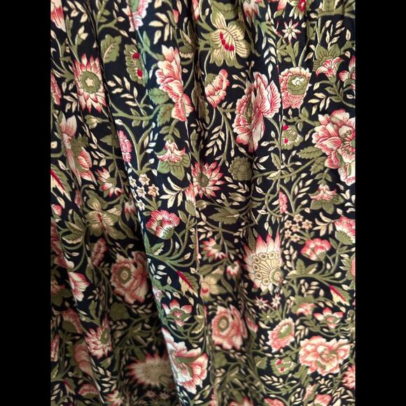 New Raga Anthropologie Floral Boho Halter Dress Maxi M - Picture 3 of 3